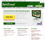 Party Poker Homepage
